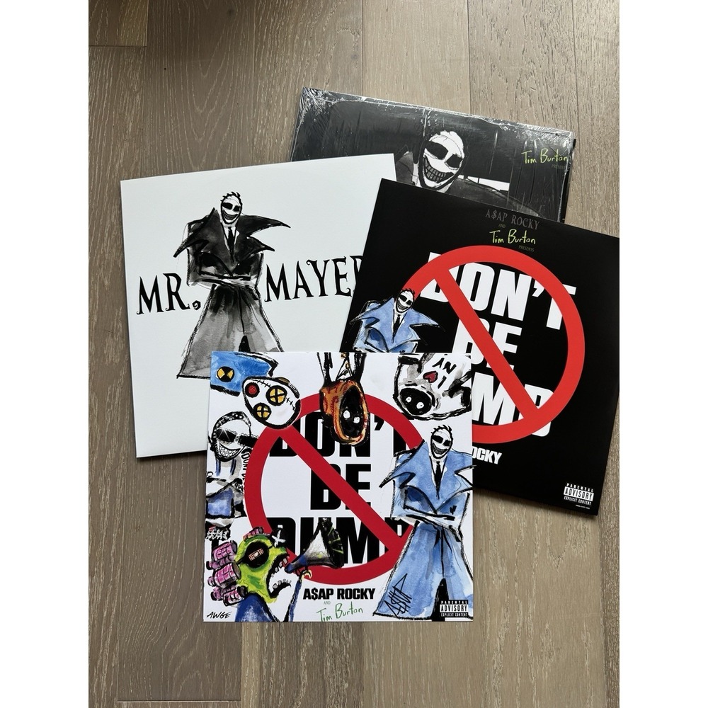 SIGNED ASAP ROCKY Dont Be Dumb Mr Mayers Vinyl 2xLP Insert Black IN HAND ❤️✅ NEW - Picture 7 of 14